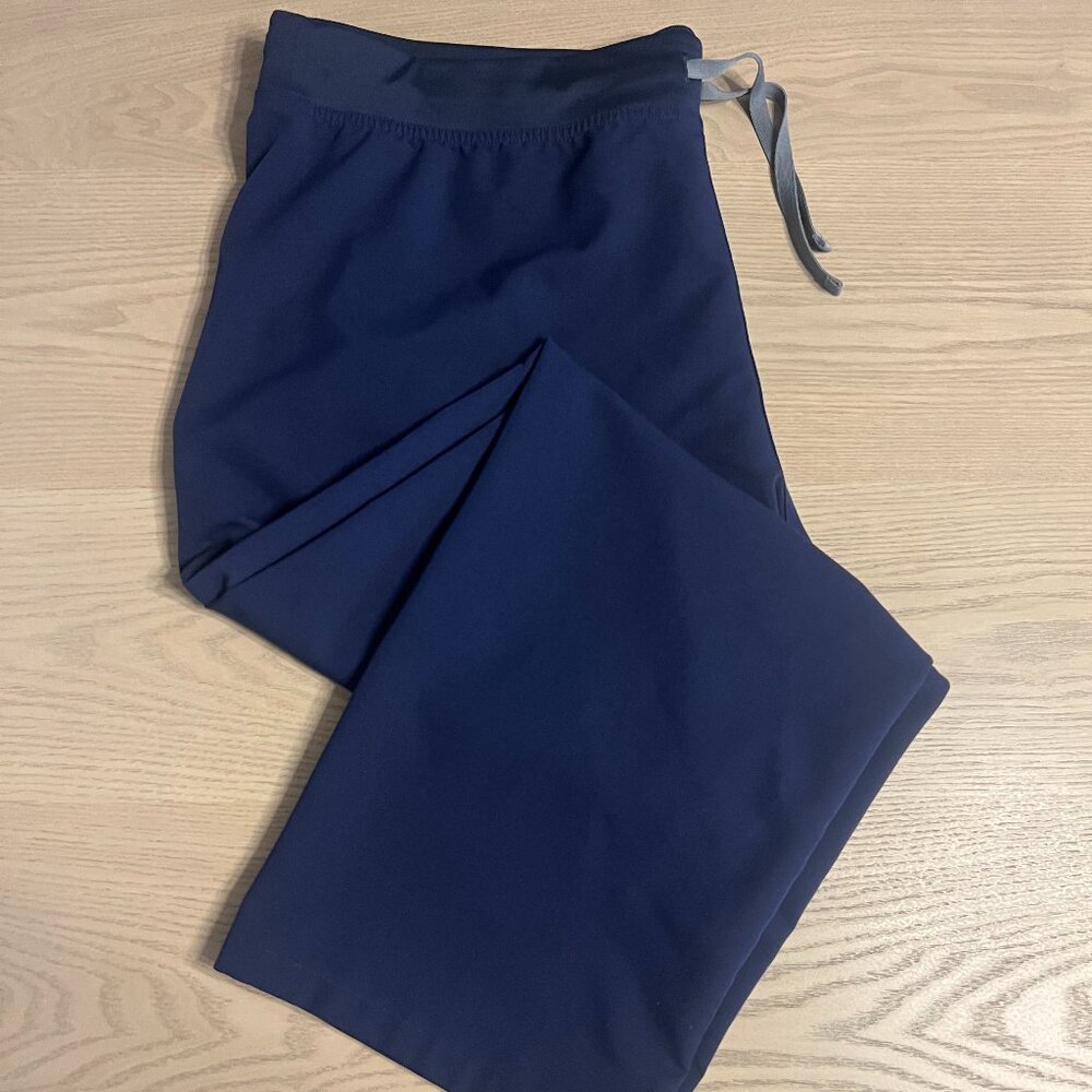 Navy Figs Scrub Pants